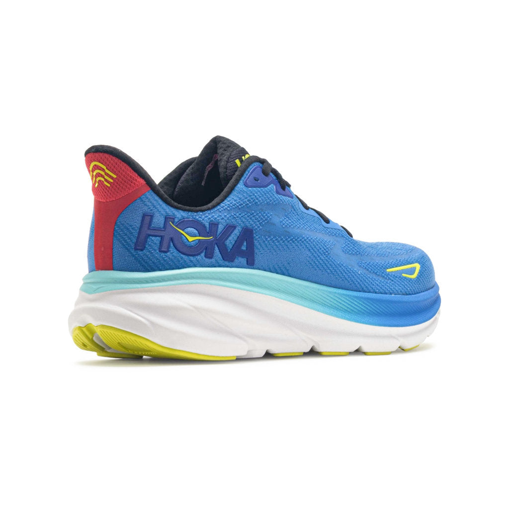 Hoka One One Clifton 9 Textile Mens Trainers#color_virtual blue cerise