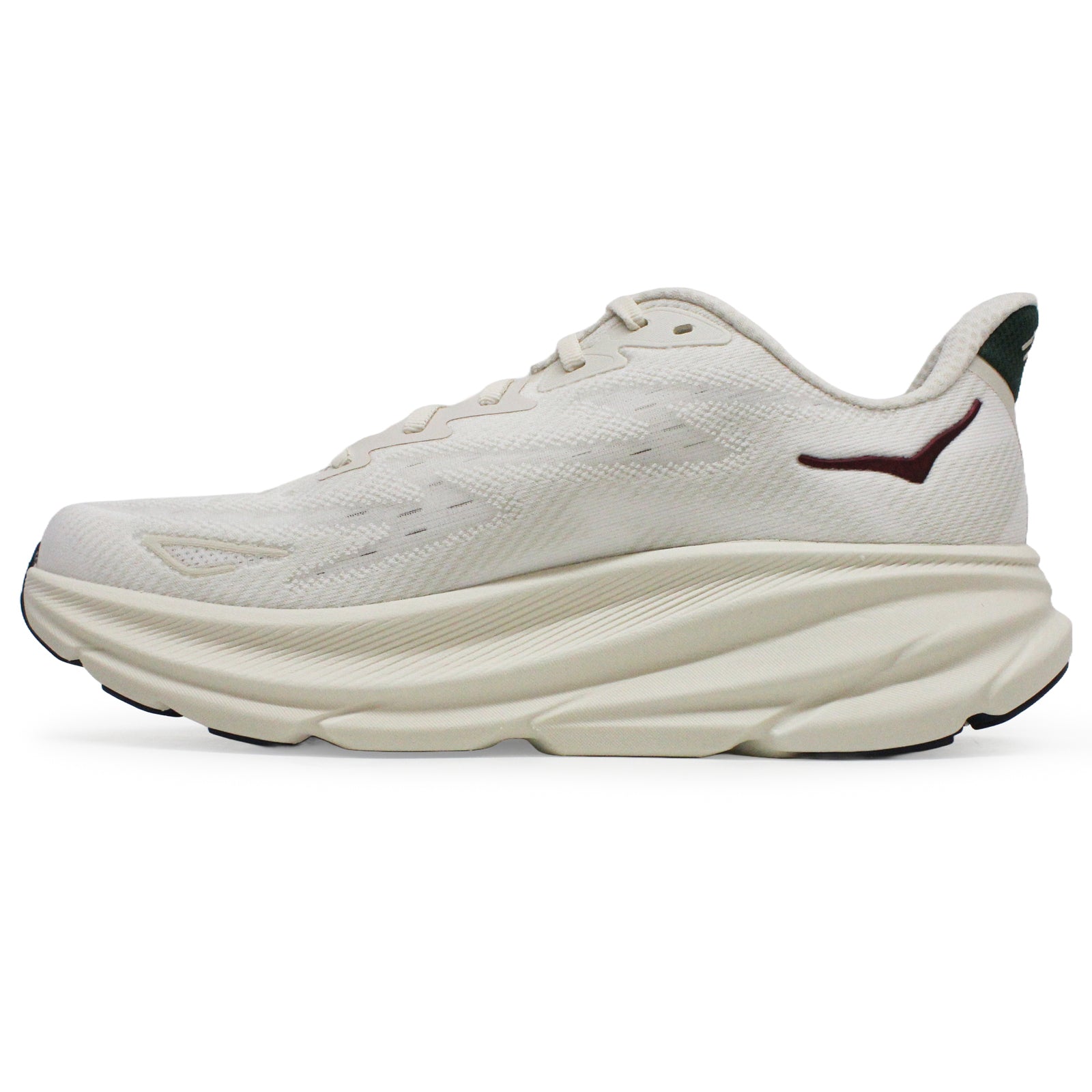 Hoka Clifton 9 Textile Mens Trainers#color_oat milk albaster