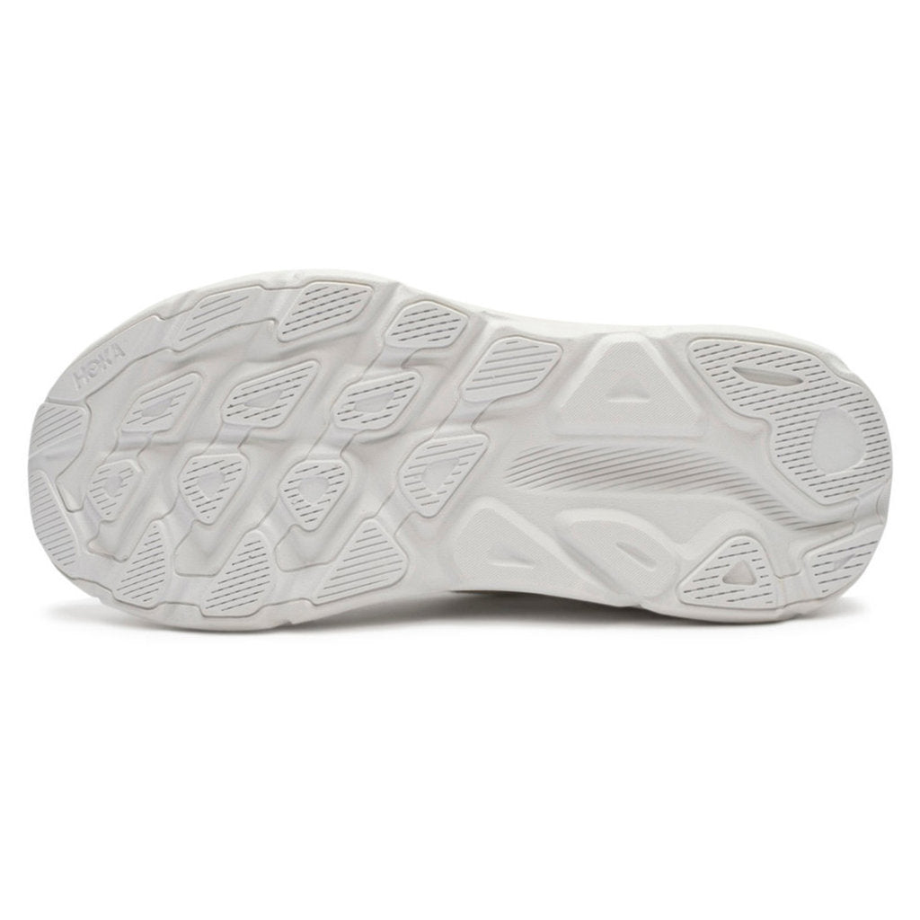 Hoka One One Clifton 9 Textile Womens Trainers#color_white white