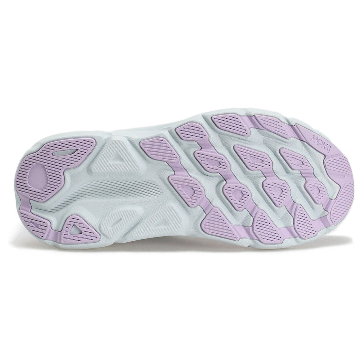 Hoka One One Clifton 9 Textile Womens Sneakers#color_Chalk Violet Pastel Lilac