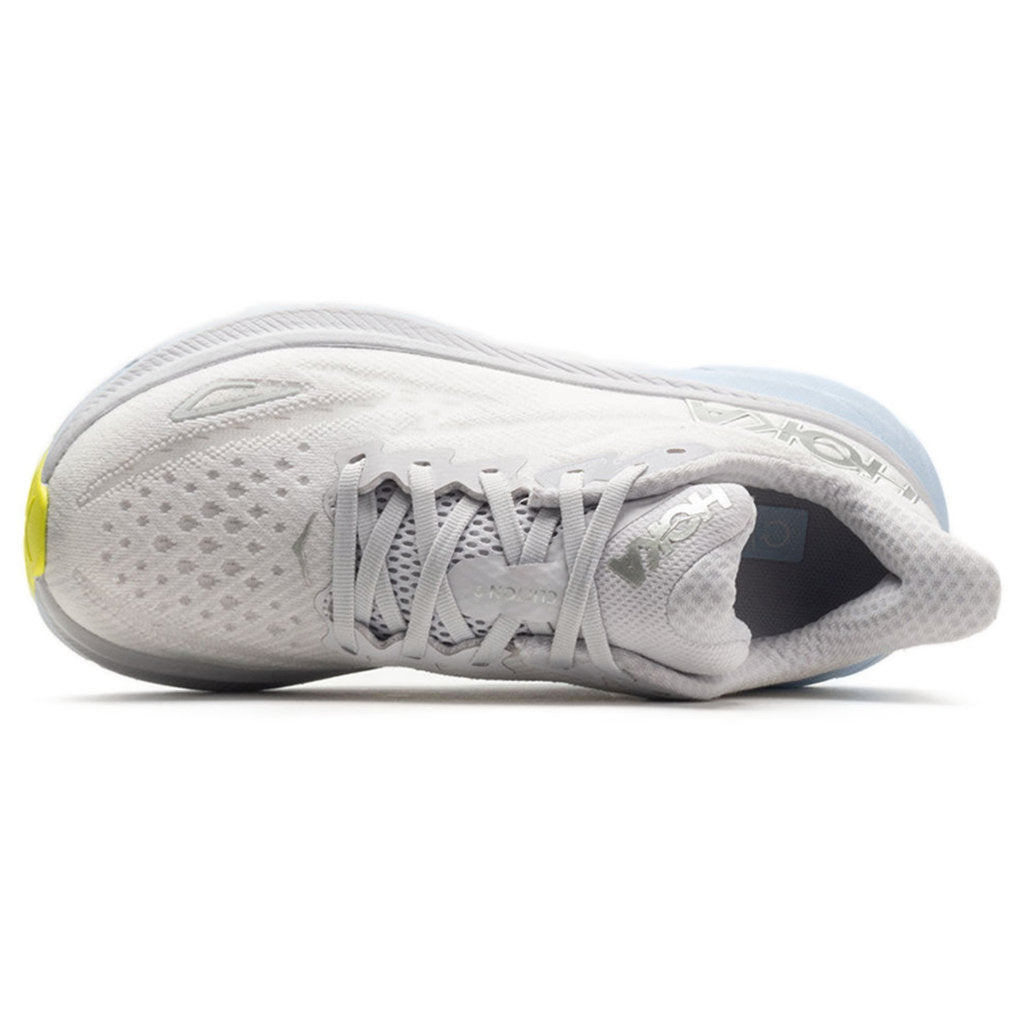 Hoka One One Clifton 9 Textile Womens Trainers#color_nimbus cloud ice water