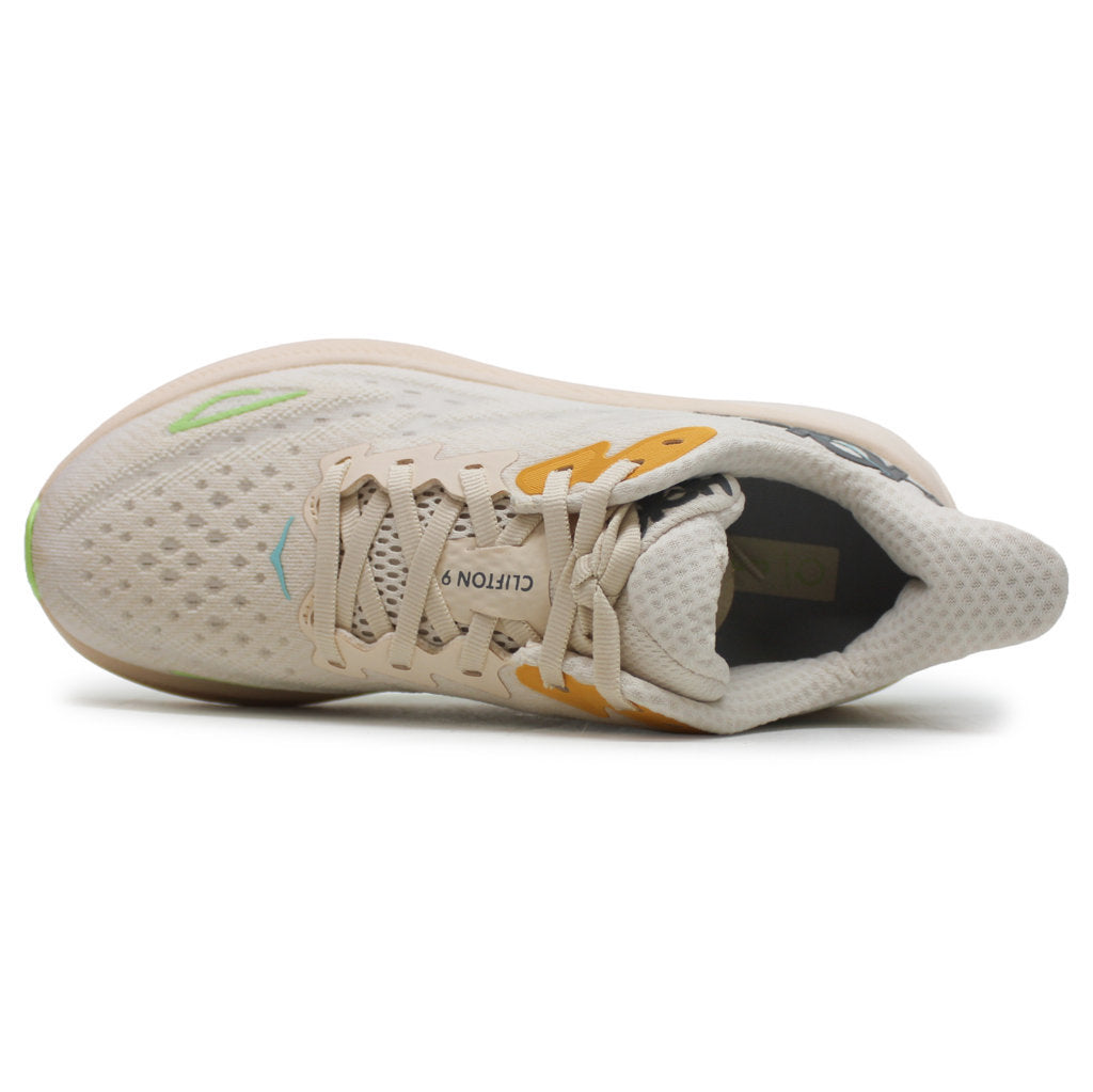 Hoka One One Clifton 9 Textile Womens Trainers#color_vanilla astral