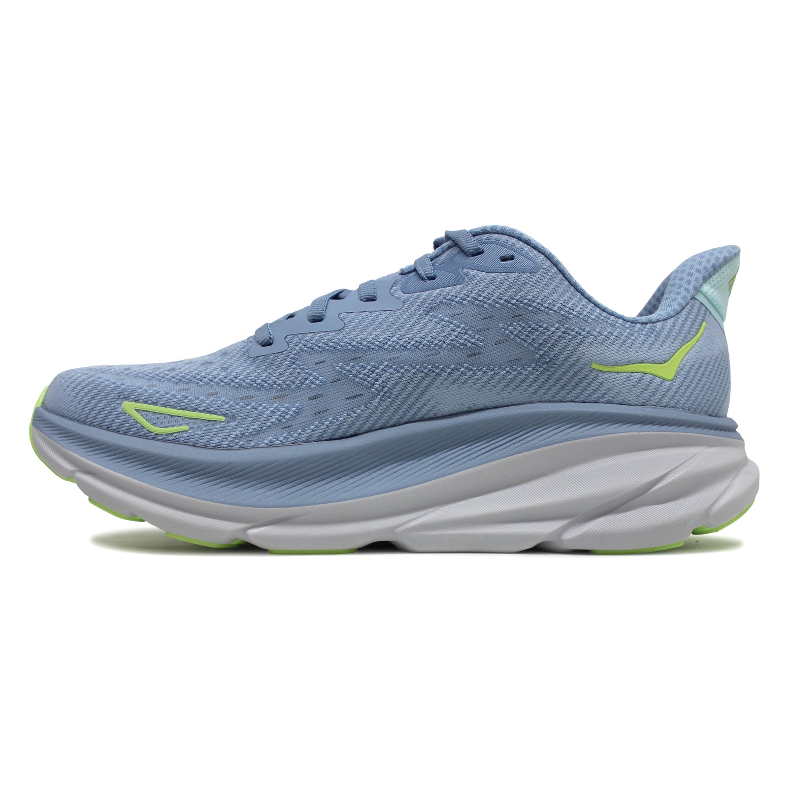 Hoka One One Clifton 9 Textile Mens Trainers#color_Dusk Pink Twilight