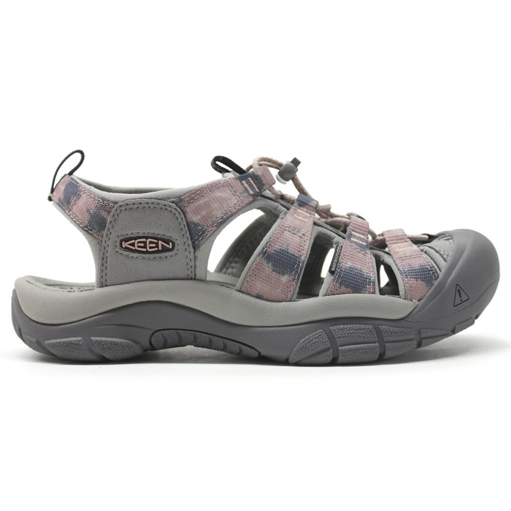 Keen Newport H2 Textile Womens Sandals#color_fawn tie dye