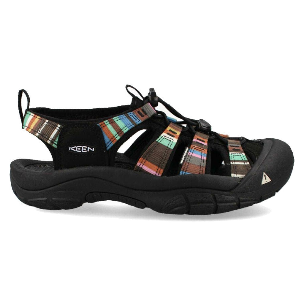 Keen Newport H2 Textile Womens Sandals#color_raya black