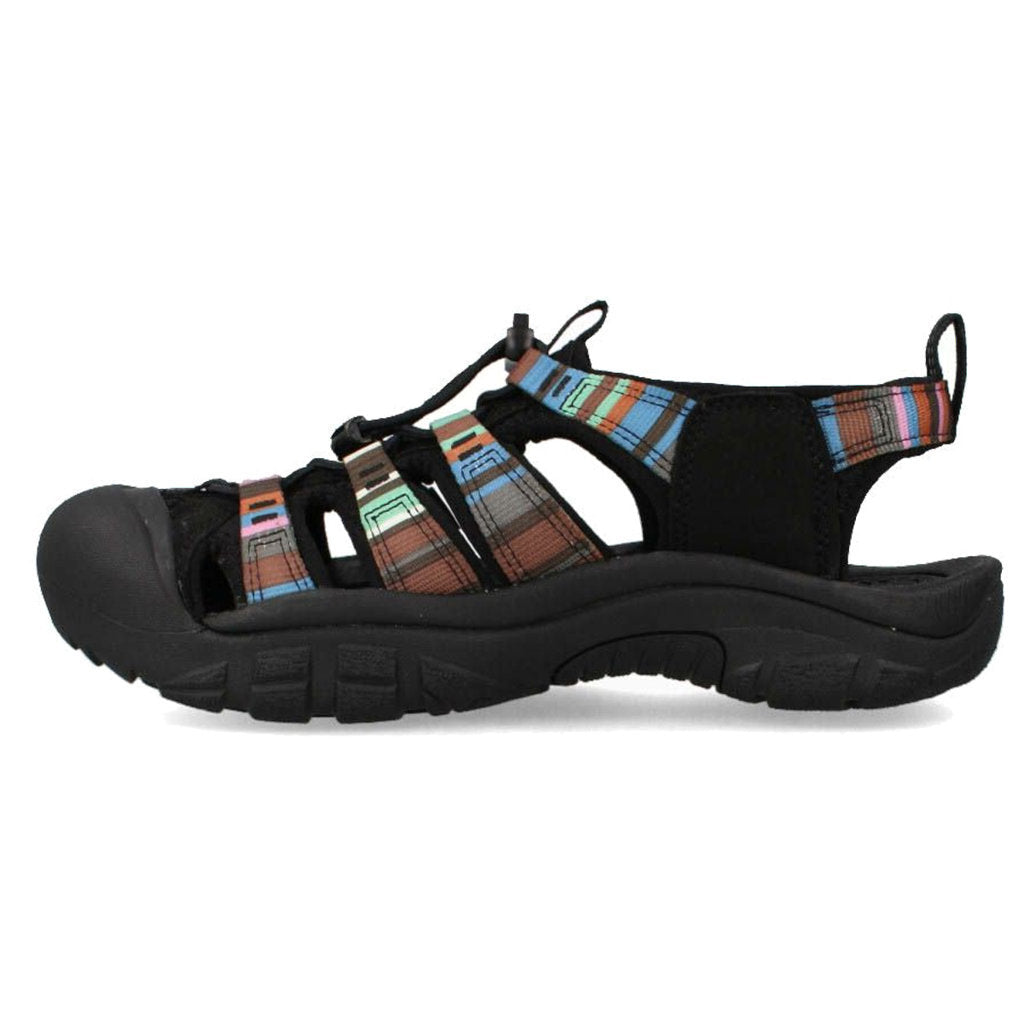 Keen Newport H2 Textile Womens Sandals#color_raya black