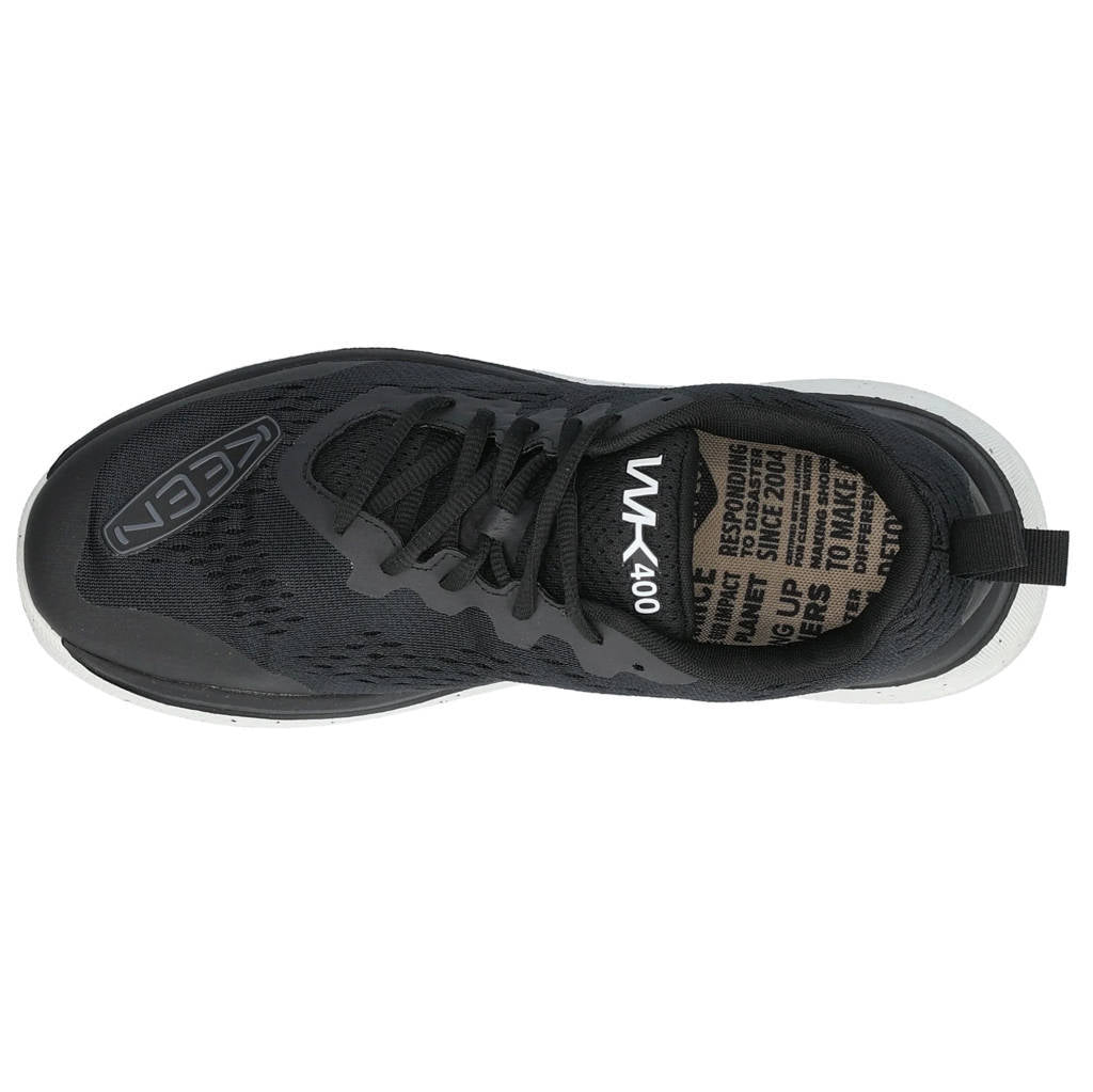 Keen WK400 Textile Mens Trainers#color_black white