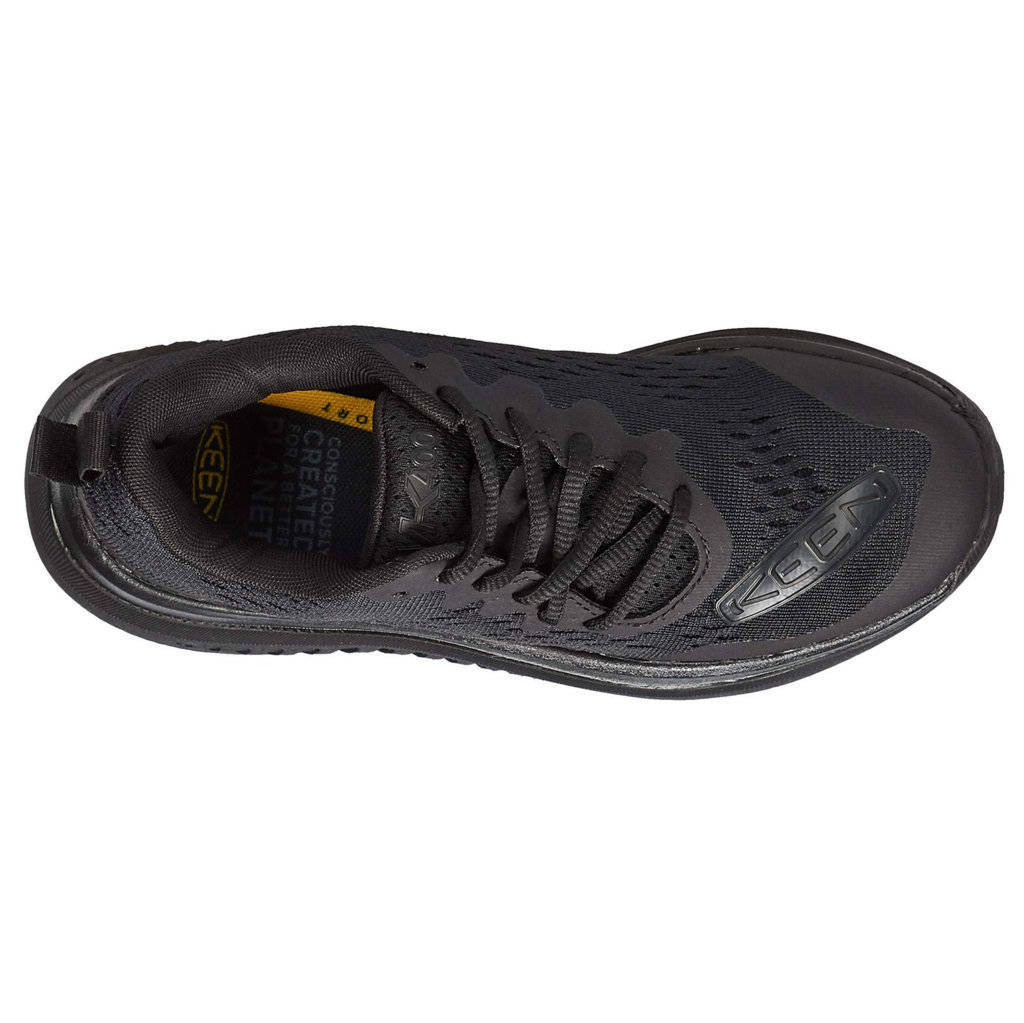 Keen WK400 Textile Mens Trainers#color_triple black