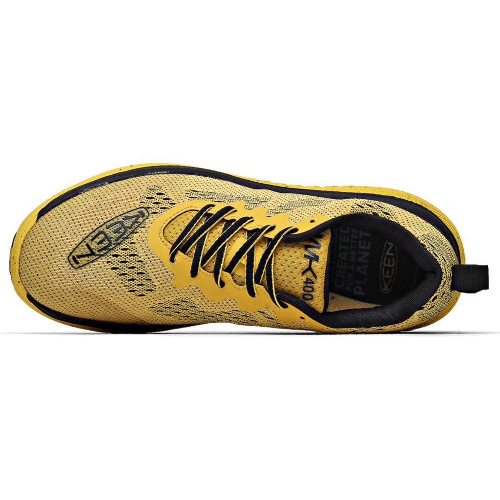 Keen WK400 Textile Mens Trainers#color_keen yellow black