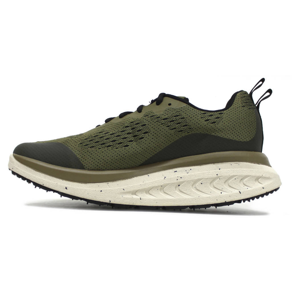 Keen WK400 Textile Mens Trainers#color_martini olive black