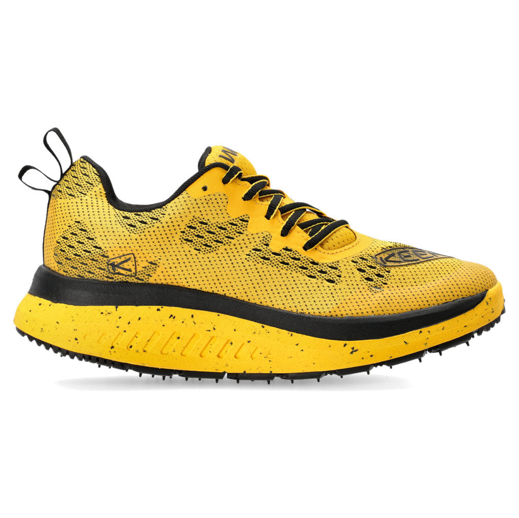 Keen WK400 Textile Womens Trainers#color_keen yellow black