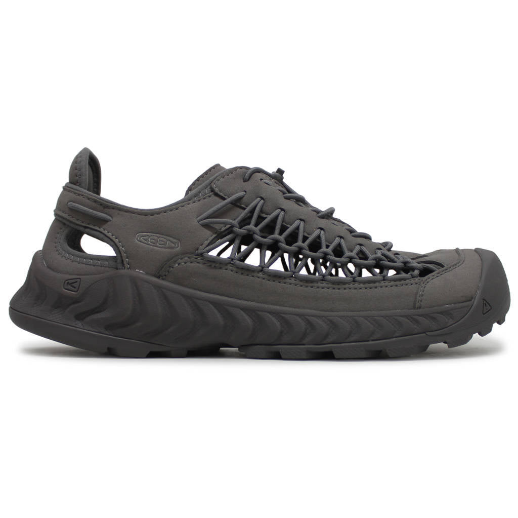 Keen Uneek Nxis Textile Synthetic Mens Shoes#color_steel grey steel grey