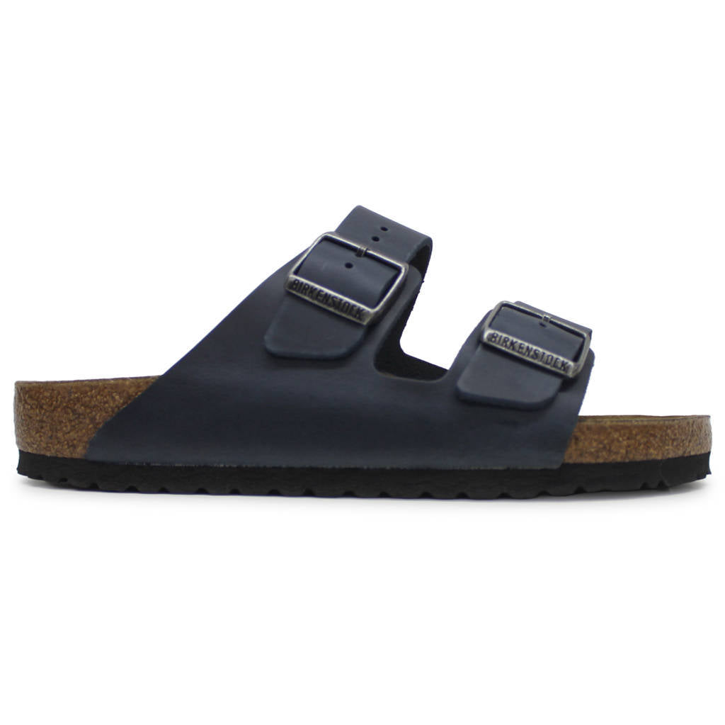 Birkenstock Arizona BS Oiled Leather Unisex Sandals#color_blue