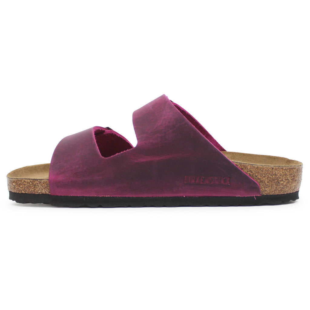 Birkenstock Arizona BS Oiled Leather Unisex Sandals#color_festival fuchsia