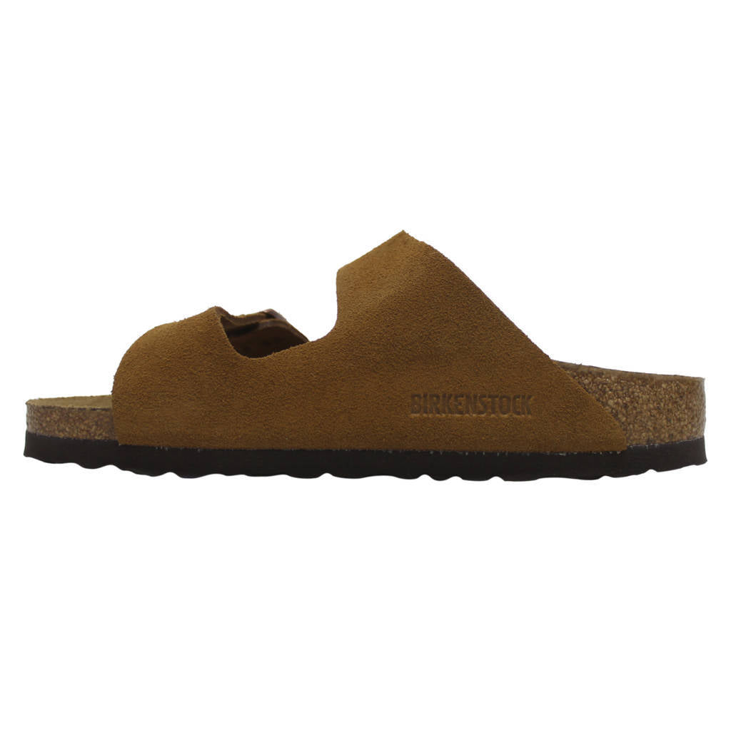 Birkenstock Arizona BS Suede Leather Unisex Sandals#color_mink