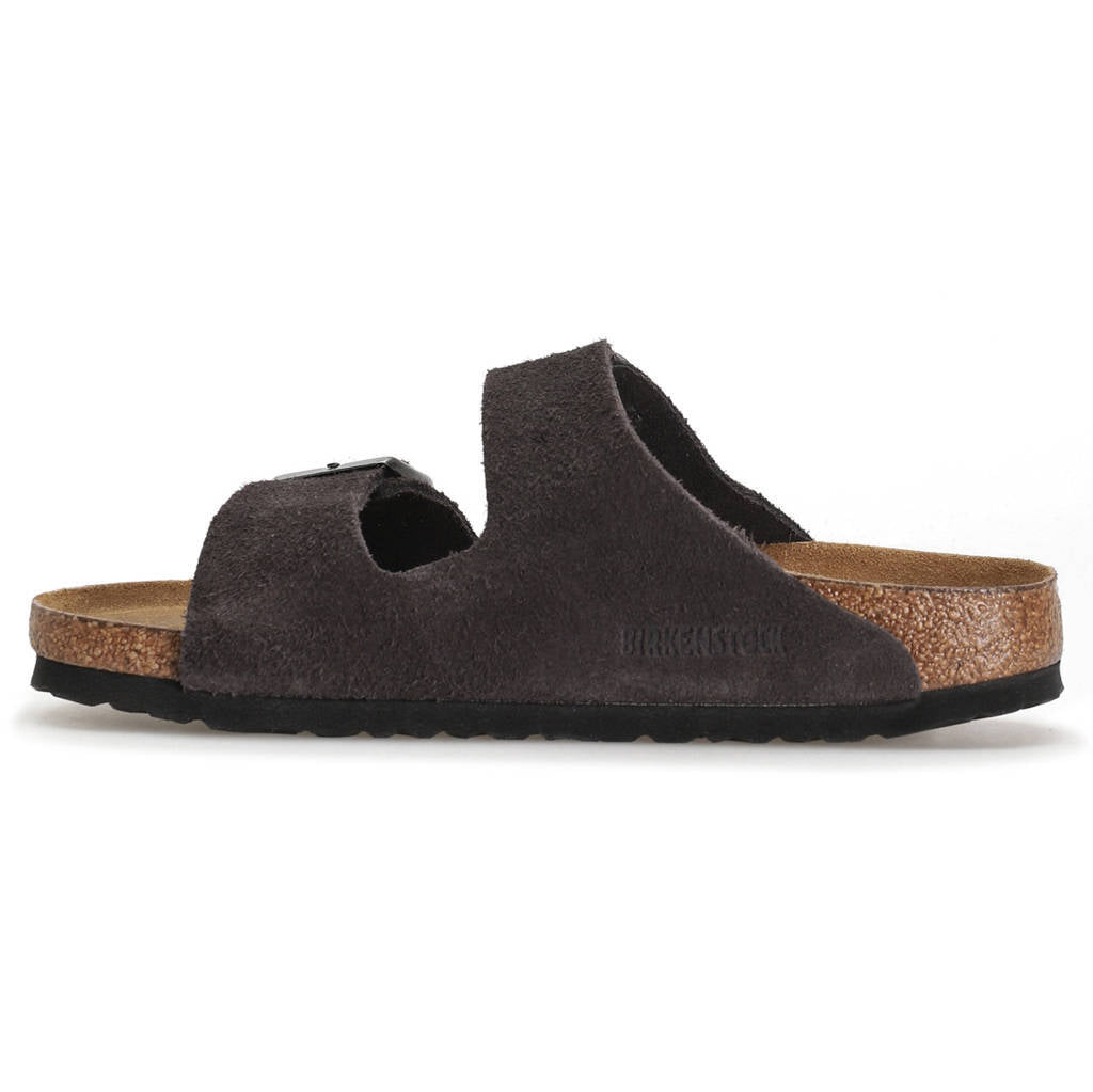 Birkenstock Arizona BS Suede Leather Unisex Sandals#color_velvet grey