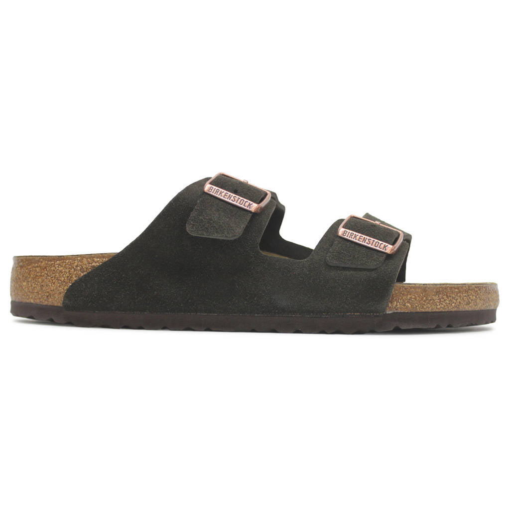 Birkenstock Arizona BS Suede Leather Unisex Sandals#color_mocha