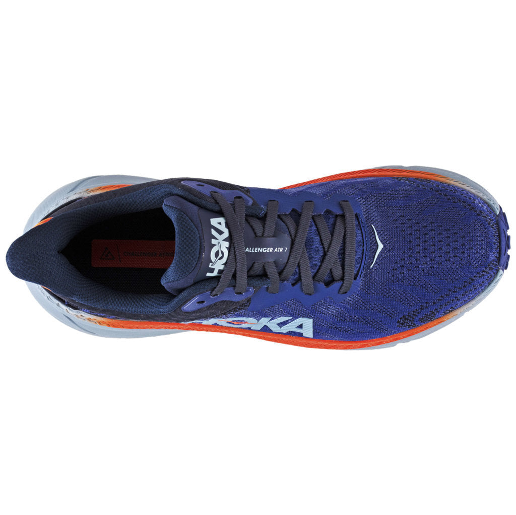 Hoka One One Challenger ATR 7 Textile Mens Trainers#color_bellwether blue stone blue