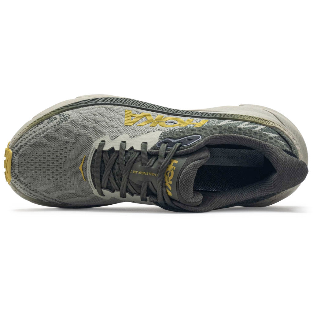 Hoka One One Challenger ATR 7 Textile Mens Trainers#color_olive haze forest cover