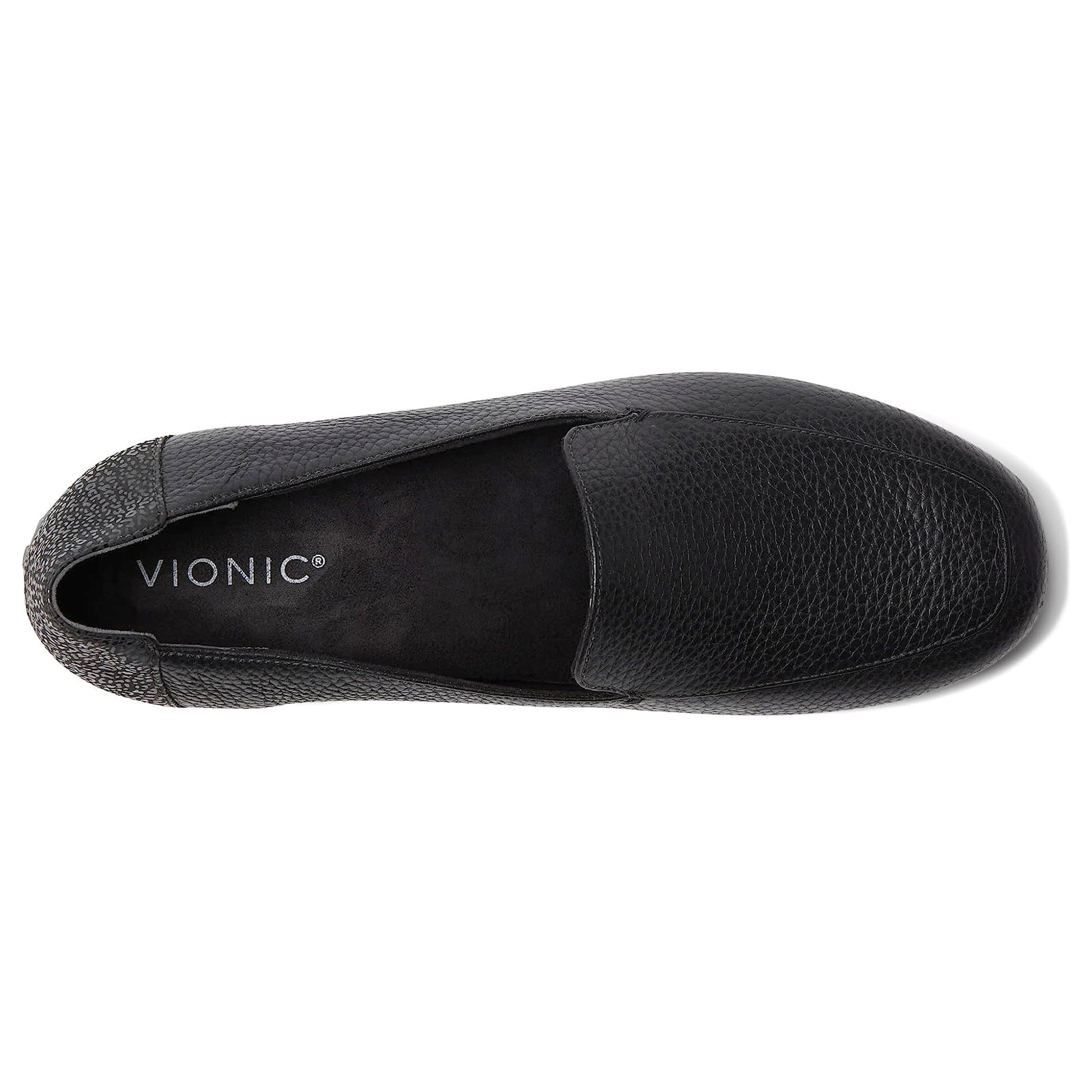 Vionic Elora I2010L1001 Leather Womens Shoes - Black - 40.5#color_black