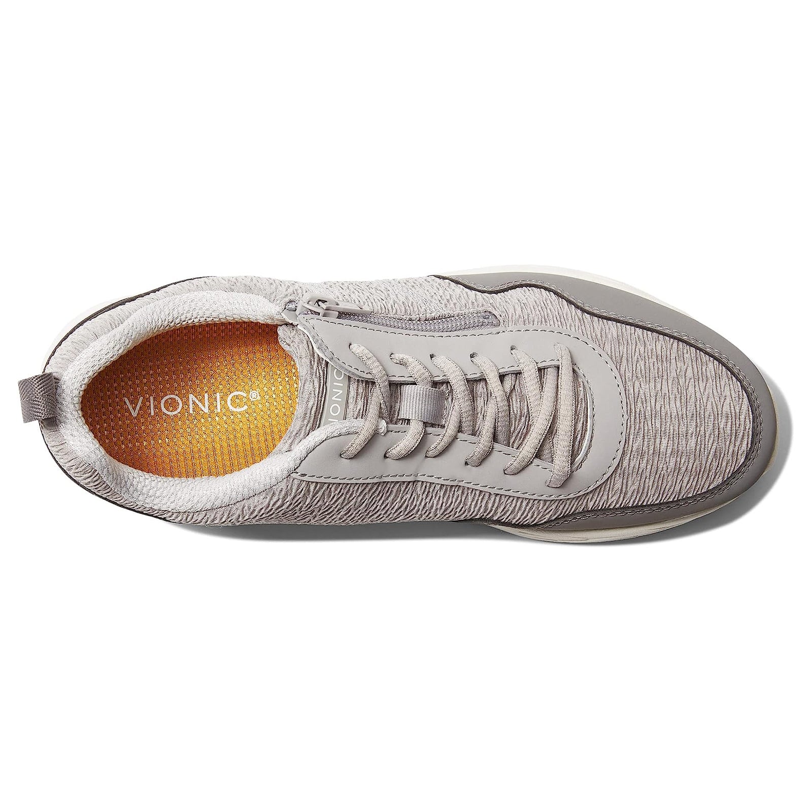 Vionic Jtta I3081S1020 Textile Synthetic Womens Trainers - Light Grey - 38.5#color_light grey