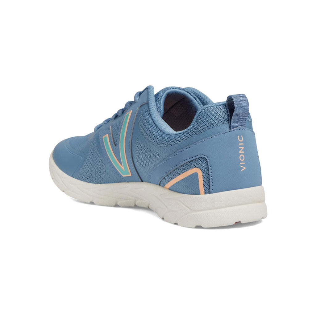 Vionic Miles II Textile Synthetic Womens Trainers#color_blue shadow