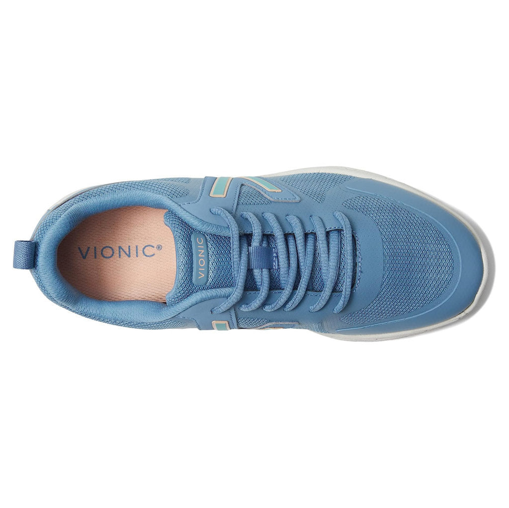 Vionic Miles II Textile Synthetic Womens Trainers#color_blue shadow