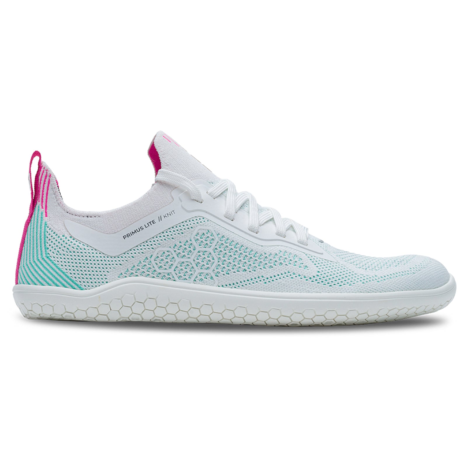 Vivobarefoot Primus Lite Knit Textile Synthetic Womens Trainers#color_blue tint