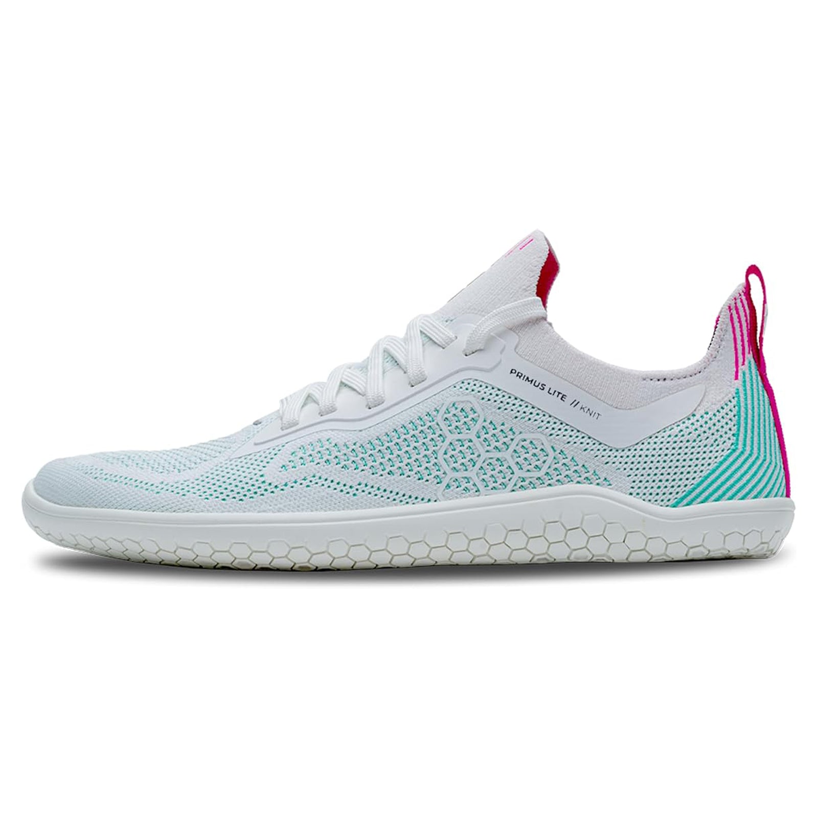 Vivobarefoot Primus Lite Knit Textile Synthetic Womens Trainers#color_blue tint