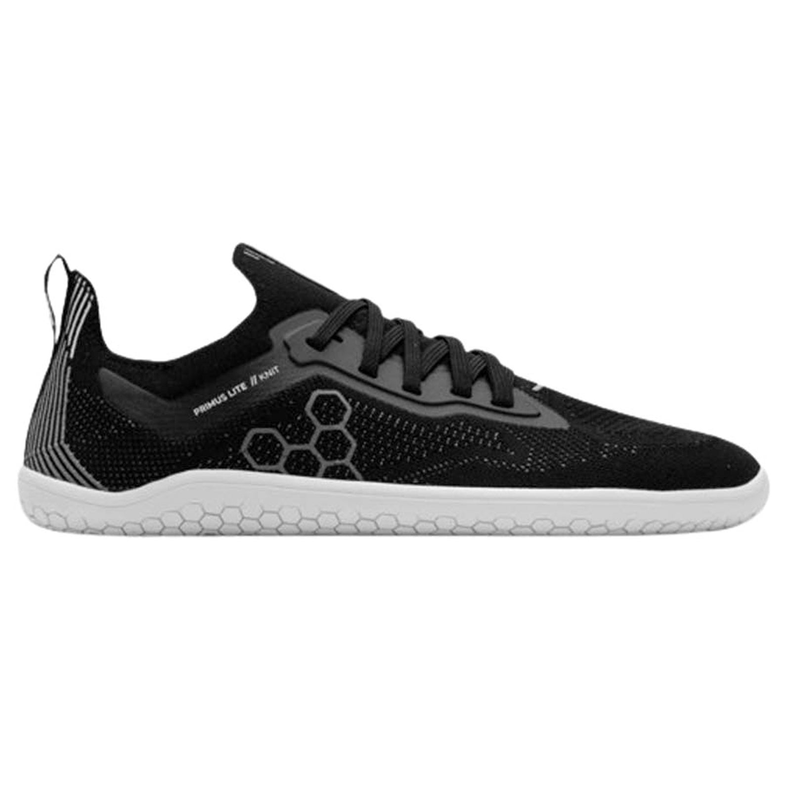 Vivobarefoot Primus Lite Knit Textile Synthetic Womens Sneakers#color_obsidian