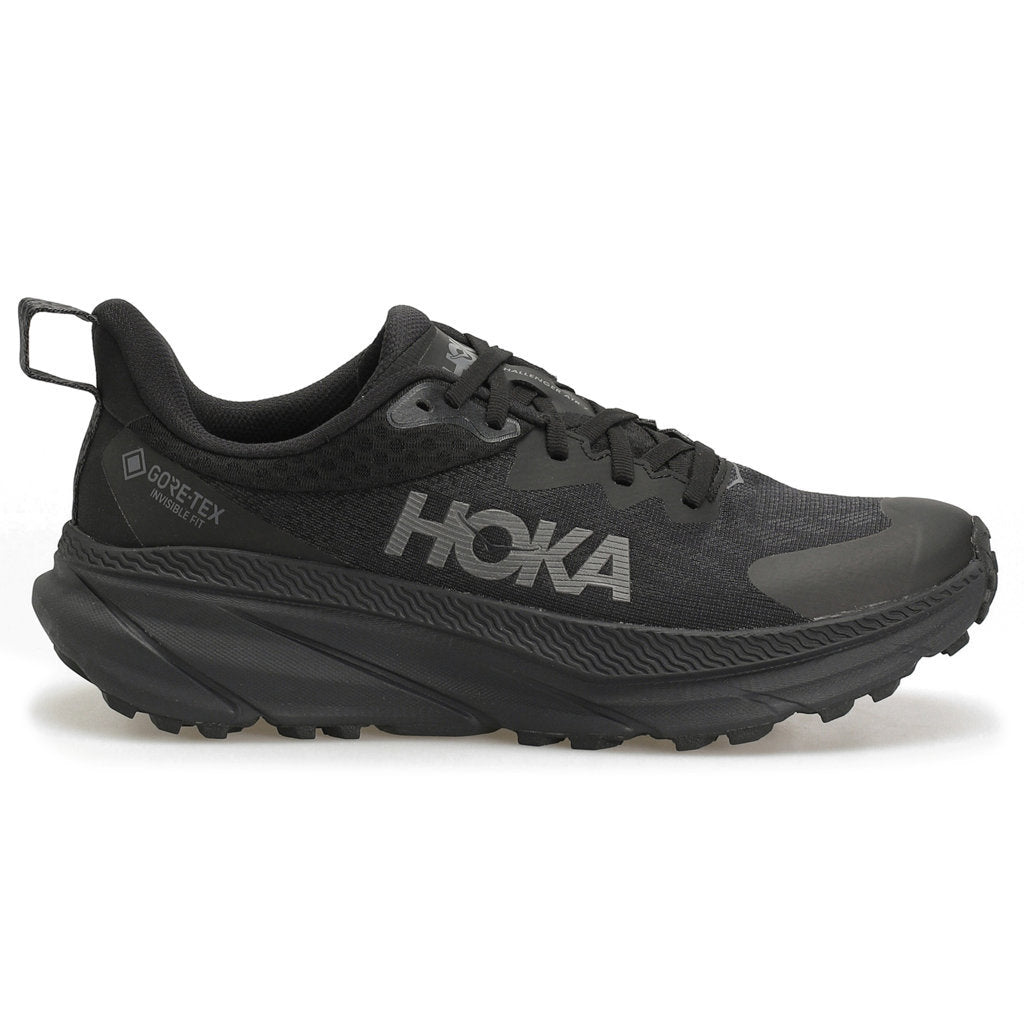 Hoka One One Challenger ATR 7 GTX Textile Synthetic Womens Trainers#color_black black