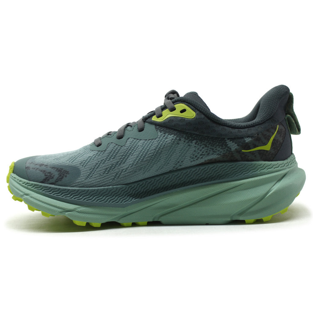 Hoka One One Challenger ATR 7 GTX Textile Synthetic Womens Trainers#color_trellis balsam green