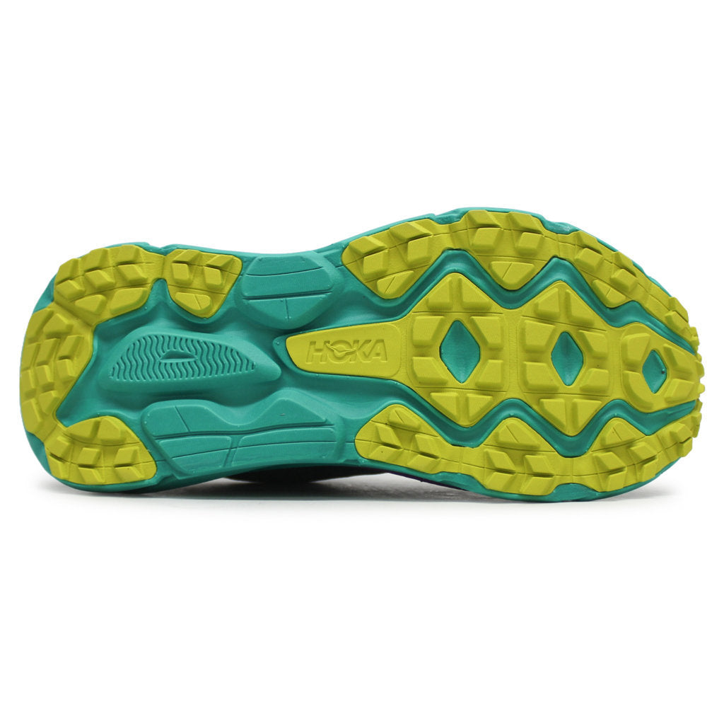 Hoka One One Challenger ATR 7 GTX Textile Synthetic Womens Trainers#color_real teal tech green