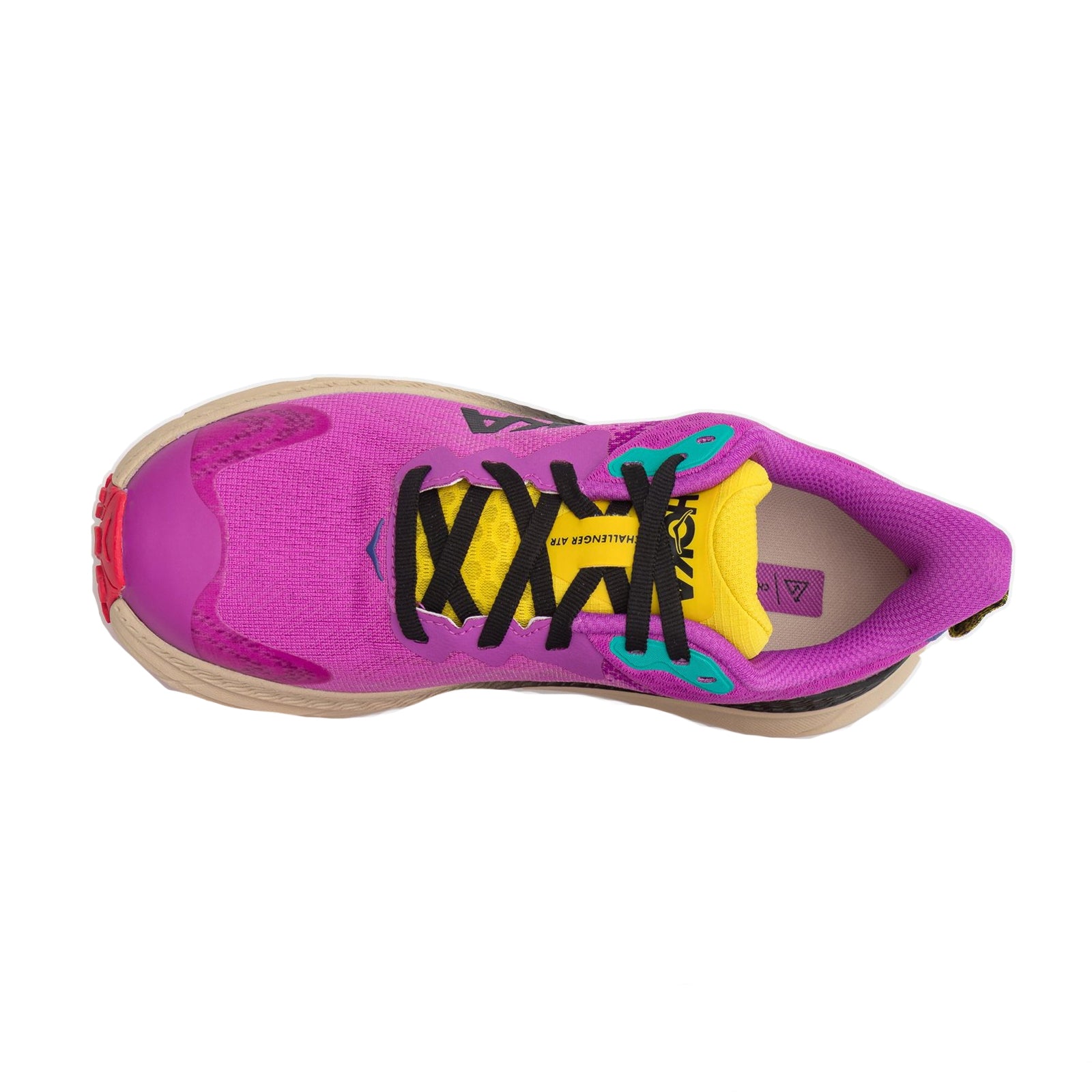 Hoka Challenger ATR 7 GTX Textile Synthetic Womens Trainers#color_superbloom oatmeal