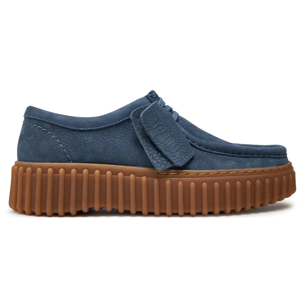 Clarks Torhill Bee Nubuck Women's Shoes#color_blue