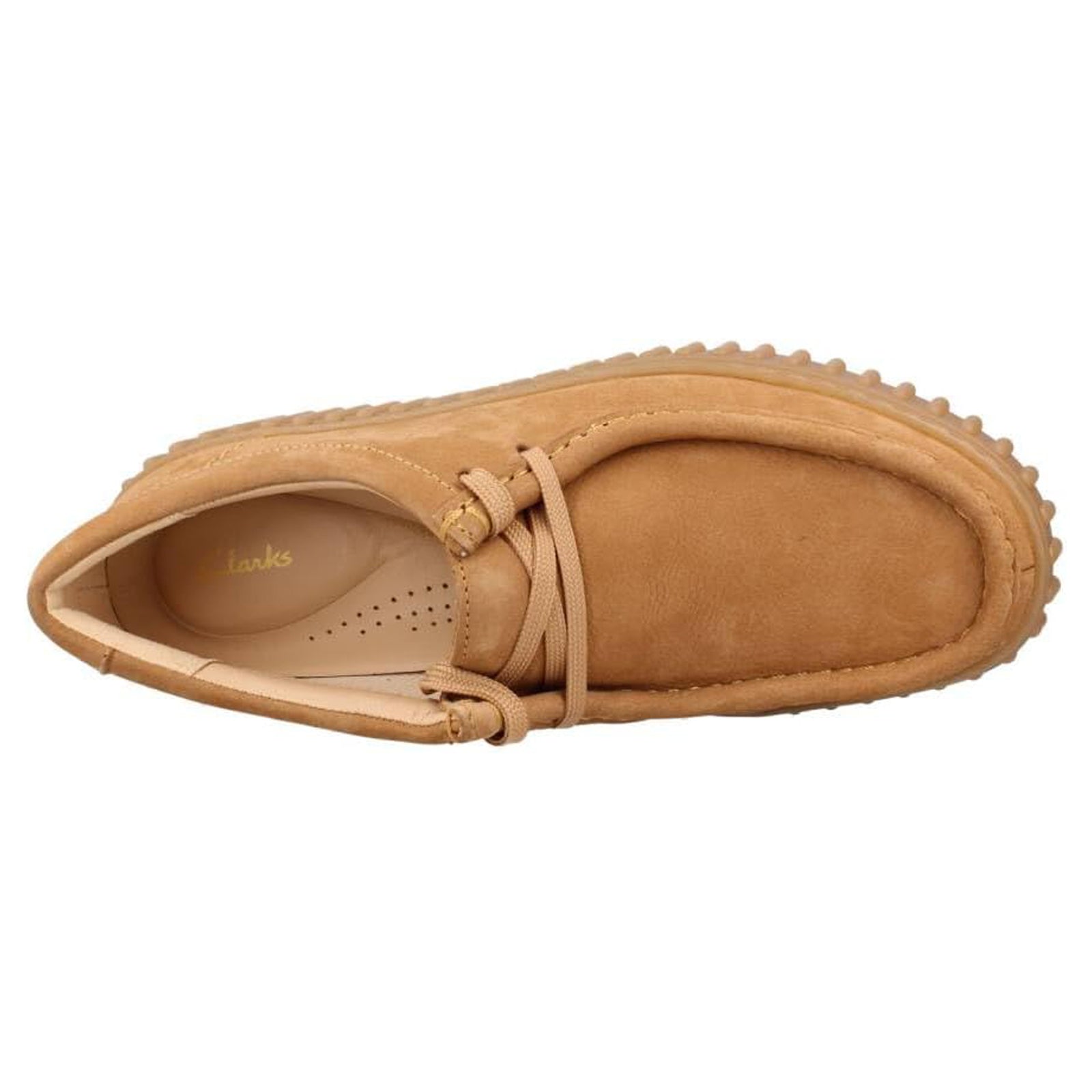 Clarks Torhill Bee Nubuck Women's Shoes#color_light tan