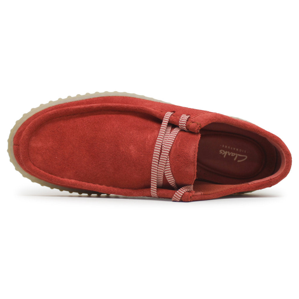 Clarks Torhill Lo Suede Mens Shoes#color_rust