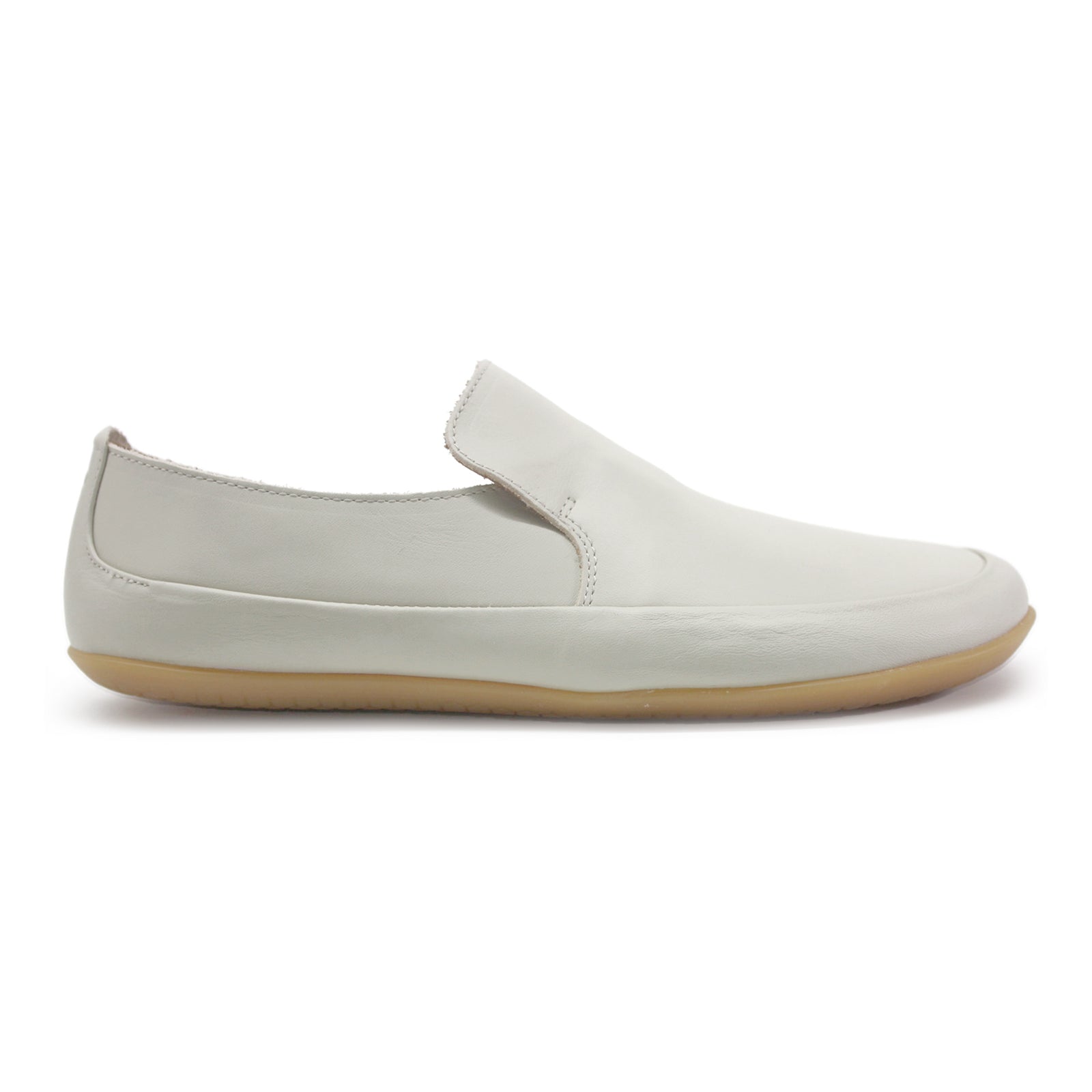 Vivobarefoot Opanka ii Leather Women's Slip-on Shoes#color_limestone