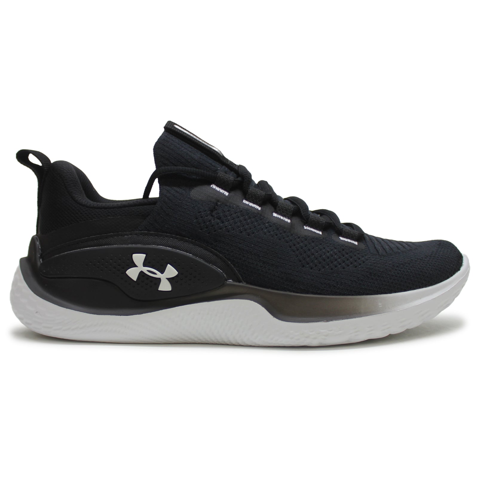 Under Armour Flow Dynamic Textile Synthetic Womens Trainers#color_black black