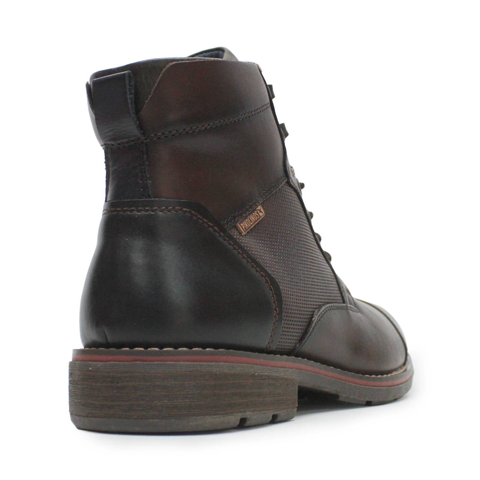 Pikolinos York M2M-8156 Leather Mens Boots#color_olmo