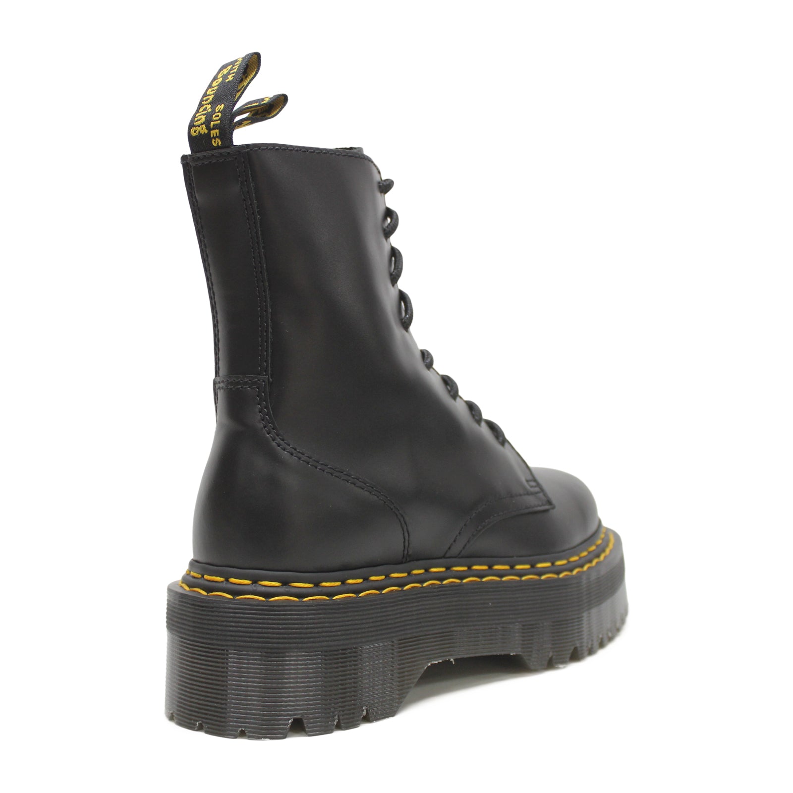 Dr. Martens Jadon DS 30638001 Paris Leather Unisex Boots - Black - 6#color_black