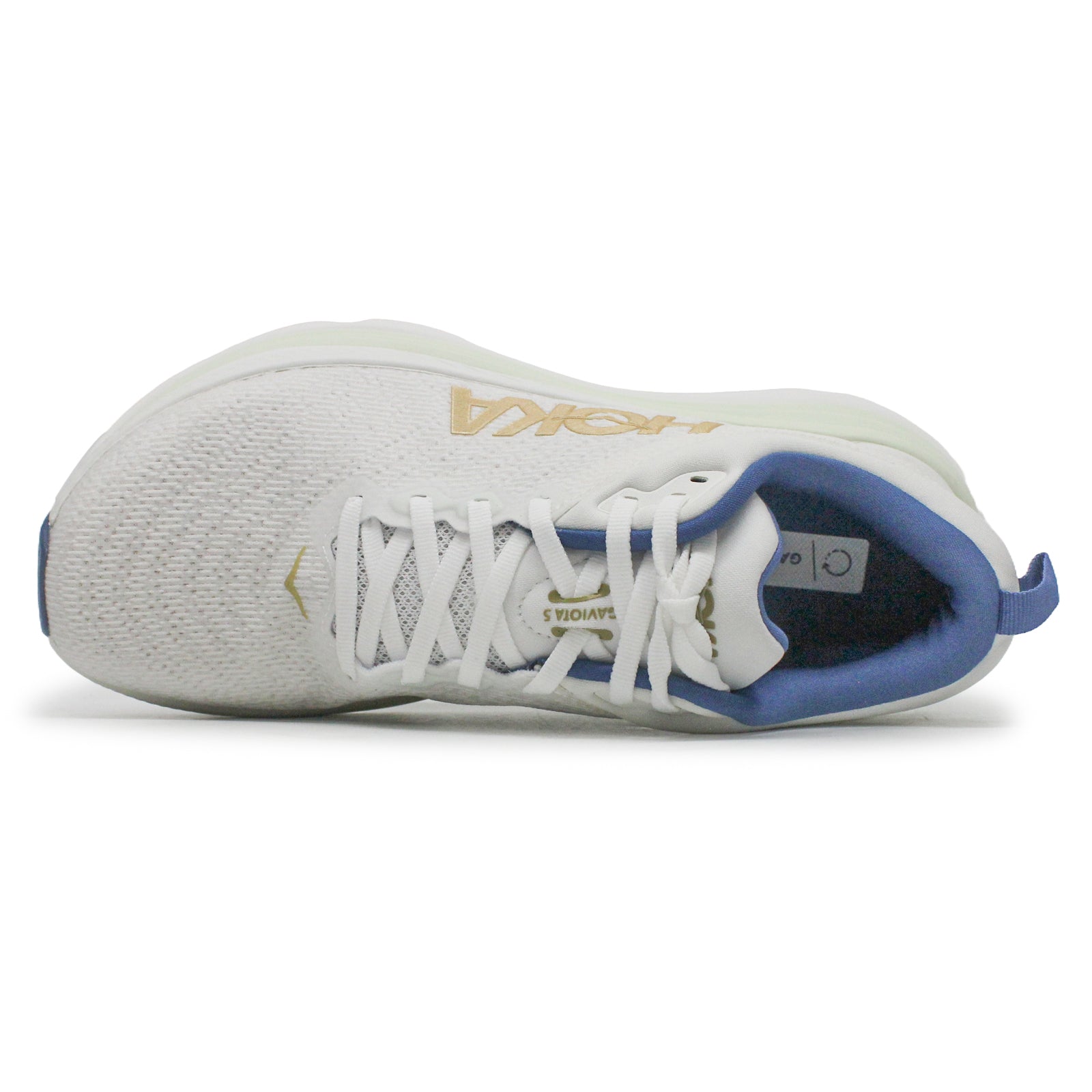 Hoka Gaviota 5 Textile Synthetic Mens Trainers#color_frost gold