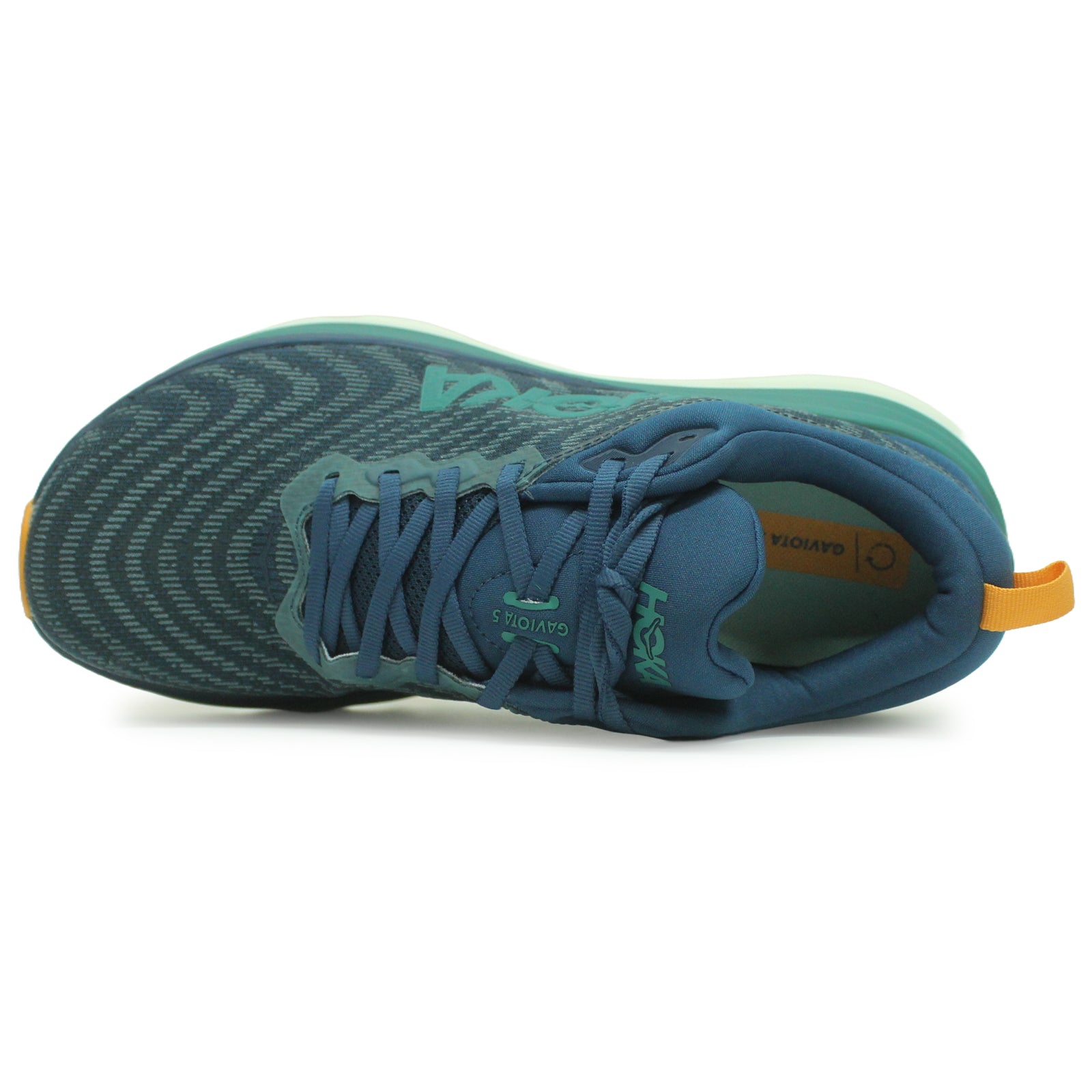 Hoka Gaviota 5 Textile Synthetic Mens Trainers#color_midnight oceanic