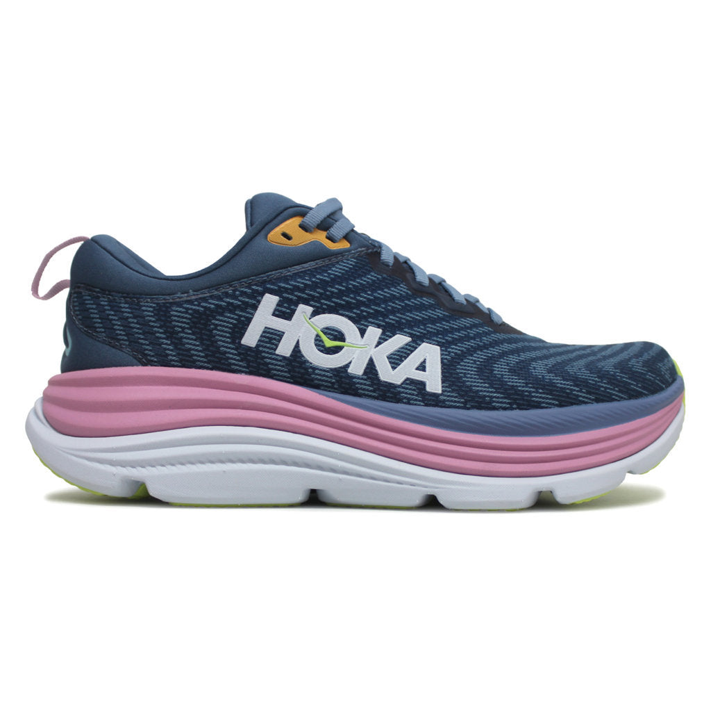 Hoka One One Gaviota 5 Textile Synthetic Womens Trainers#color_real teal shadow