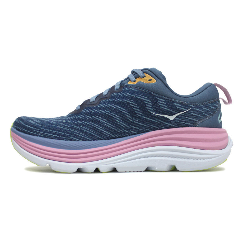 Hoka One One Gaviota 5 Textile Synthetic Womens Trainers#color_real teal shadow