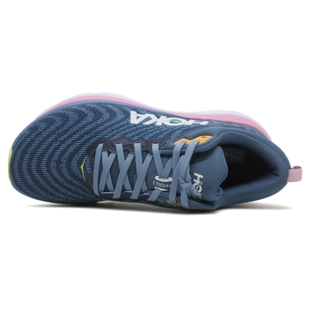 Hoka One One Gaviota 5 Textile Synthetic Womens Trainers#color_real teal shadow