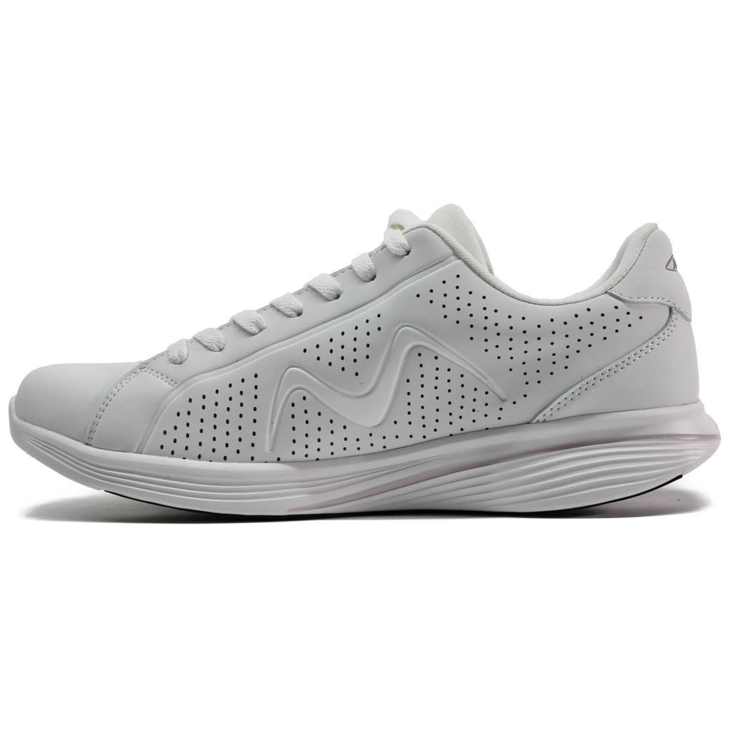 MBT M800 Synthetic Leather Mens Trainers#color_white