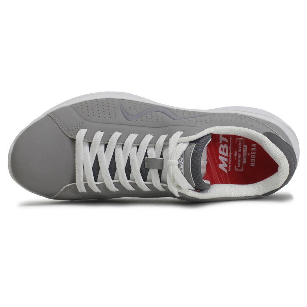 MBT M800 Synthetic Leather Mens Trainers#color_light grey