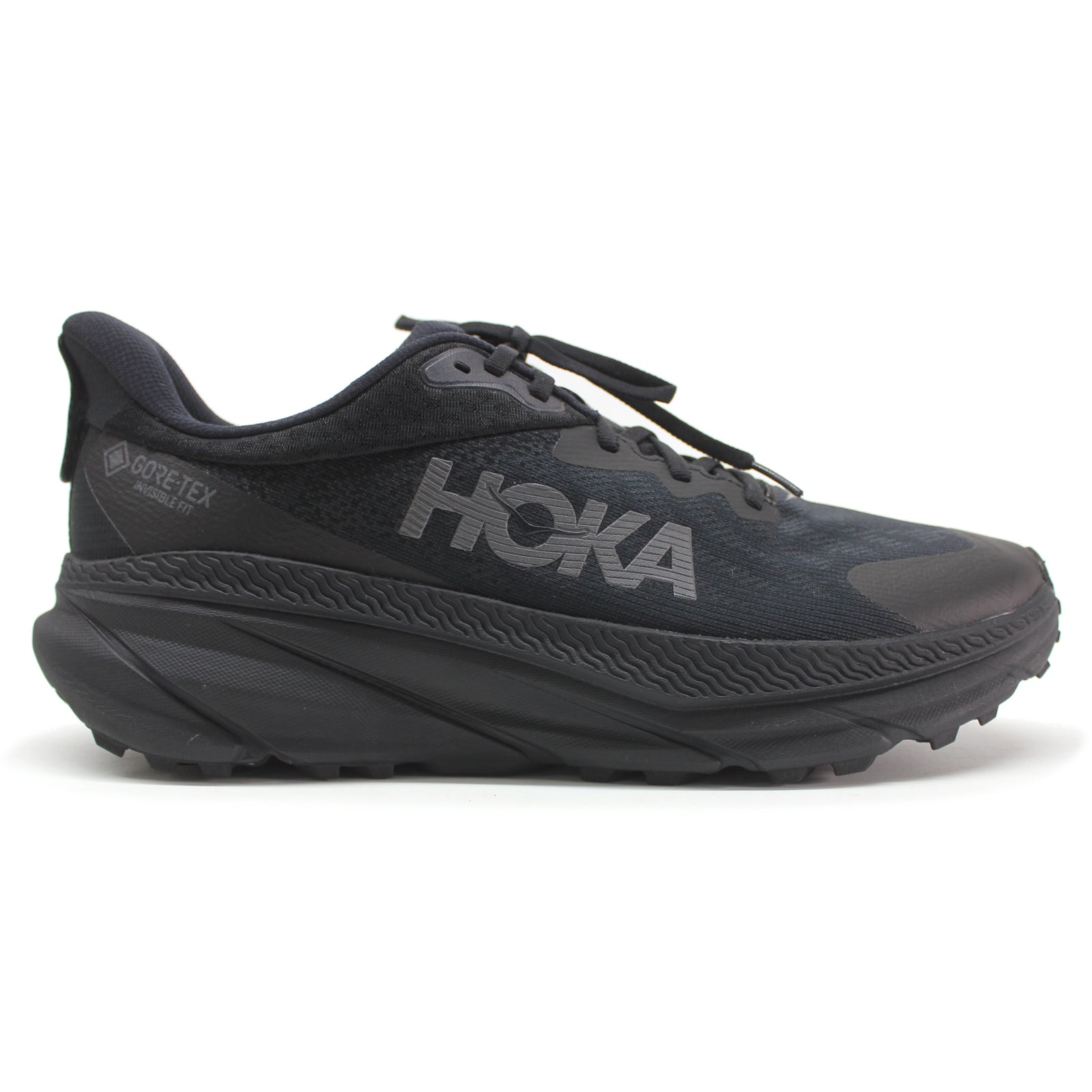 Hoka Challenger ATR 7 GTX 1134501-BBLC Textile Synthetic Mens Trainers - Black Black - 10#color_black black