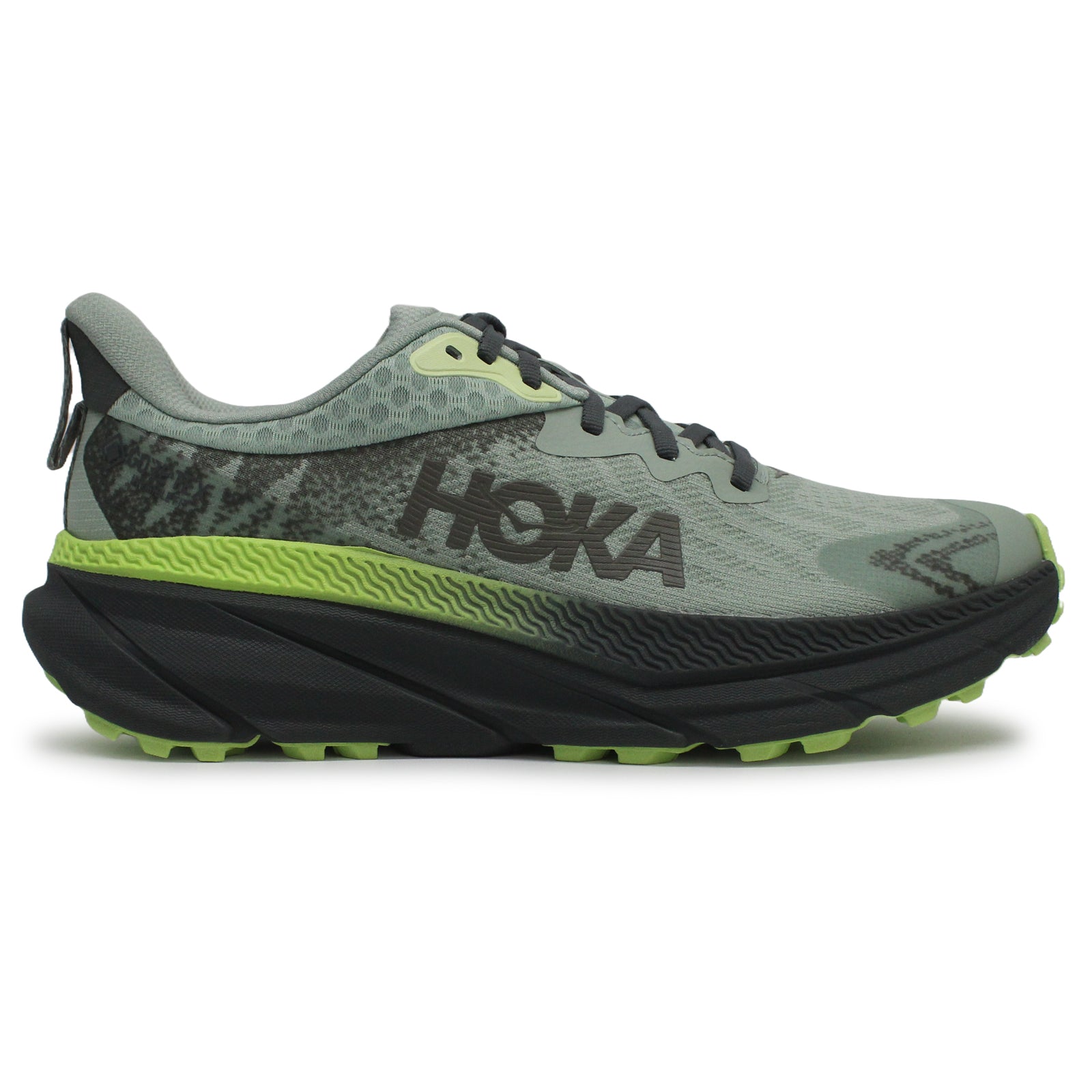 Hoka Challenger ATR 7 GTX Textile Synthetic Mens Trainers#color_aloe vera lettuce